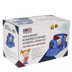 АМРУС ИНГАЛЯТОР КОМПРЕС. AMNB-502 ПАРОВОЗИК ДЕТСК. [AMRUS]