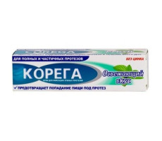 КОРЕГА КРЕМ Д/ФИКС. ЗУБ.ПРОТЕЗОВ 40Г. ОСВЕЖ. ВКУС [COREGA]