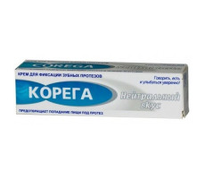 КОРЕГА КРЕМ Д/ФИКС. ЗУБ.ПРОТЕЗОВ 40Г. НЕЙТРАЛЬНЫЙ ВКУС [COREGA]