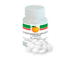 АСКОРБИНОВАЯ К-ТА 100МГ. ГЛЮКОЗА №40 ТАБ. (БАД)