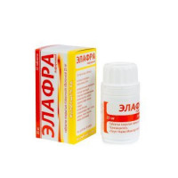 ЭЛАФРА 20МГ. №30 ТАБ. П/П/О /РОМФАРМ/