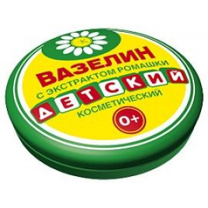 ФИТОКОСМЕТИК ВАЗЕЛИН КОСМЕТИЧ. ДЕТСК. СМЯГЧ. И ЗАЩИТА РОМАШКА 10Г.