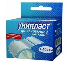 УНИПЛАСТ ЛЕЙКОПЛАСТ. 5Х500 НЕТК. ФИКС.