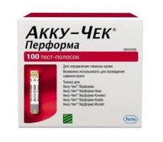 АККУ-ЧЕК ТЕСТ-ПОЛОСКИ ПЕРФОРМА №100 (50Х2) [ACCU-CHEK]