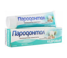 ПАРОДОНТОЛ ЗУБ.ПАСТА КЕДРОВЫЙ ФТОР+НЕЖН.МЯТА 63Г./50МЛ. Л/Т