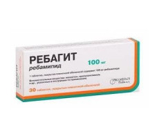 РЕБАГИТ 100МГ. №30 ТАБ. П/П/О