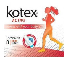 КОТЕКС ТАМПОНЫ АКТИВ СУПЕР №8 [KOTEX]