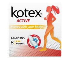 КОТЕКС ТАМПОНЫ АКТИВ НОРМАЛ №8 [KOTEX]