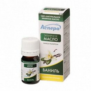 АСПЕРА МАСЛО ВАНИЛЬ 5МЛ. ЭФИРНОЕ