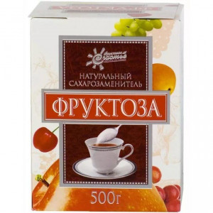 СЛАДКИЙ МИР ФРУКТОЗА 500Г. ПОР. КОРОБ.