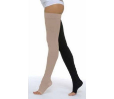 ЧУЛКИ КРУГЛОВЯЗ. ДО БЕДРА 2 КОМПРЕСС. Р.2 (52-58) №2 (ПАРА) ЧЕРН. /АРТ.ЧККВ-ЦК/