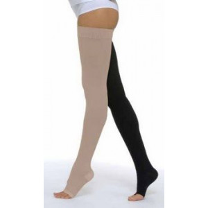 ЧУЛКИ КРУГЛОВЯЗ. ДО БЕДРА 2 КОМПРЕСС. Р.2 (52-58) №2 (ПАРА) ЧЕРН. /АРТ.ЧККВ-ЦК/