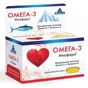ОМЕГА-3 1000МГ. №62 КАПС.