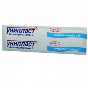 УНИПЛАСТ ЛЕЙКОПЛАСТ. БАКТЕР. ВЛАГОСТ. 2,5Х7,2СМ №1 VEROTEX УНИПЛАСТ ЛЕЙКОПЛАСТ. БАКТЕР. ВЛАГОСТ. 2,5Х7,2СМ №1 VEROTEX