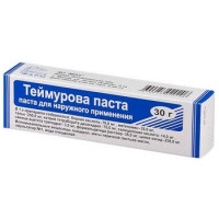 ТЕЙМУРОВА ПАСТА 30Г. ПАСТА Д/НАРУЖ.ПРИМ. ТУБА /МУРОМСКИЙ/