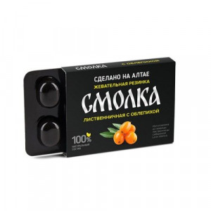 СДЕЛАНО НА АЛТАЕ СМОЛКА ЛИСТВЕНИЧНАЯ С ОБЛЕПИХОЙ №5