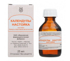 КАЛЕНДУЛЫ НАСТОЙКА 25МЛ. ФЛ. /ИВАНОВСКАЯ ФФ/