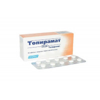 ТОПИРАМАТ 25МГ. №30 ТАБ. П/П/О /БИОКОМ/