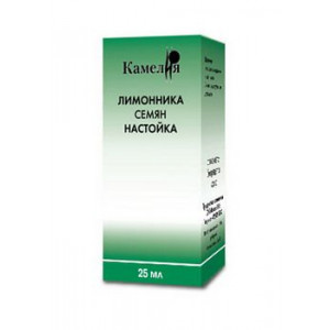ЛИМОННИКА СЕМЯН НАСТОЙКА 25МЛ. ФЛ. /КАМЕЛИЯ/ ЛИМОННИКА СЕМЯН НАСТОЙКА 25МЛ. ФЛ. /КАМЕЛИЯ/