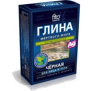 ФИТОКОСМЕТИК ГЛИНА ЧЕРНАЯ МЕРТВОГО МОРЯ КОСМЕТ. 100Г. КОР. ФИТОКОСМЕТИК ГЛИНА ЧЕРНАЯ МЕРТВОГО МОРЯ КОСМЕТ. 100Г. КОР.
