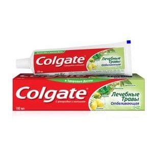 КОЛГЕЙТ ЗУБ.ПАСТА ЛЕЧЕБ.ТРАВЫ ОТБЕЛ. 100МЛ. [COLGATE](ХЕРБАЛ)