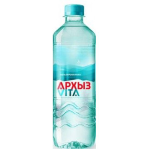 АРХЫЗ ВИТА ВОДА 0,5Л. ПРИР. МИНЕР. Н/ГАЗ. ПЭТ