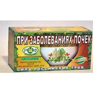 СИЛА РОСС.ТРАВ №18 ФИТОЧАЙ ОТ БОЛЕЗНЕЙ ПОЧЕК 1,5Г. №20 ПАК. (+СТЕВИЯ)