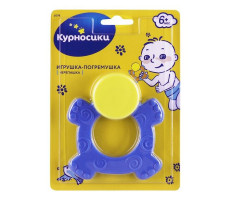 КУРНОСИКИ ИГРУШКА-ПОГРЕМУШКА ЧЕРЕПАШКА 6+ /АРТ.21378/