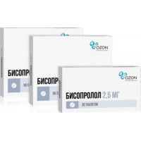БИСОПРОЛОЛ 5МГ. №60 ТАБ. П/П/О /ОЗОН/