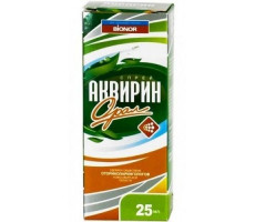 АКВИРИН ОРАЛ. 25МЛ. СПРЕЙ Д/СЛИЗ.ОБОЛОЧ. ПОЛОСТИ РТА