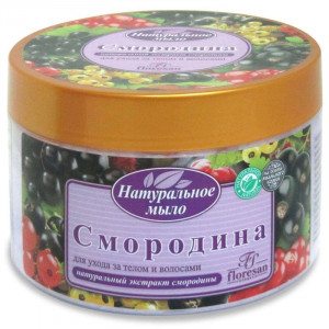 ФЛОРЕСАН МЫЛО НАТУР. Д/УХОДА ЗА ТЕЛОМ И ВОЛОСАМИ СМОРОДИНА 450МЛ. Ф-261 [FLORESAN]