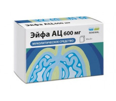 ЭЙФА АЦ 600МГ. 3Г. №10 ГРАН. Д/Р-РА Д/ПРИЕМА ВНУТРЬ ПАК. САШЕ /ОБНОВЛЕНИЕ/