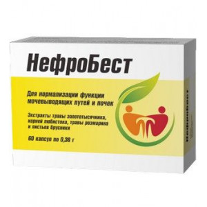 НЕФРОБЕСТ 360МГ. №60 КАПС. /ФАРМАКОР/ НЕФРОБЕСТ 360МГ. №60 КАПС. /ФАРМАКОР/