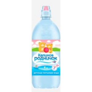 КАЛИНОВ РОДНИЧОК ВОДА ДЕТСК. 1Л. Н/ГАЗ. (СПОРТ)