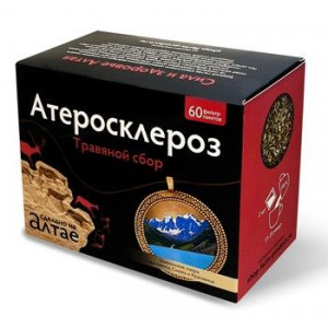 СБОР ТРАВЯНОЙ АТЕРОСКЛЕРОЗ 1,5Г. №60 ПАК. /ФАРМ-ПРОДУКТ/ СБОР ТРАВЯНОЙ АТЕРОСКЛЕРОЗ 1,5Г. №60 ПАК. /ФАРМ-ПРОДУКТ/