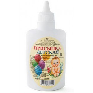 ПРИСЫПКА ДЕТСКАЯ 40Г. /САМАРАМЕДПРОМ/ ПРИСЫПКА ДЕТСКАЯ 40Г. /САМАРАМЕДПРОМ/