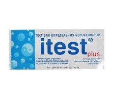 ТЕСТ Д/ОПРЕД. БЕРЕМЕННОСТИ И-ТЕСТ ПЛЮС №1 [ITEST]