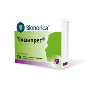 ТОНЗИПРЕТ №50 ТАБ. Д/РАСС. ГОМЕОПАТ.