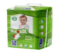 ЙОКОСАН ПОДГУЗНИКИ-ТРУСИКИ ЭКО 12-20КГ. Р.XL №10 [YOKOSUN]