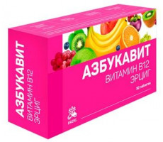 АЗБУКАВИТ ВИТАМИН B12 100МГ. №30 ТАБ.