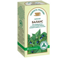 ЩЕДРОСТЬ ПРИРОДЫ ЧАЙ ДИАБЕТ.БАЛАНС 2Г. №20 ПАК. /КРАСНОГОРСК/