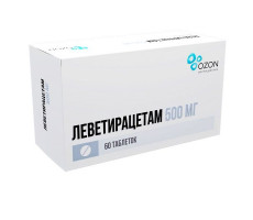 ЛЕВЕТИРАЦЕТАМ 500МГ. №60 ТАБ. П/П/О /АТОЛЛ/ОЗОН/