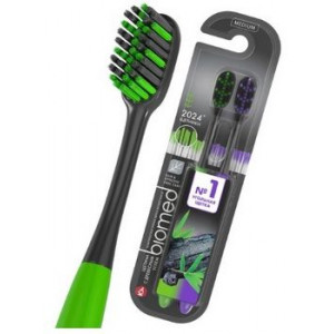 БИОМЕД ЗУБ.ЩЕТКА БЛЭК УГОЛЬН.НАПЫЛЕНИЕ №2 СРЕДНЯЯ [SPLAT/BIOMED]