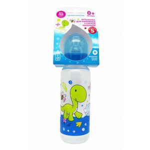 ДИНО РИНО БУТЫЛОЧКА МОЛ. СОСКА 0+ 250МЛ. [DINO&RHINO]