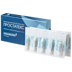 ПРОСТАТЕКС ПЛЮС 10МГ.+0,4МГ. №10 СУПП. РЕКТ. /ГЕРОФАРМ/АЛЬТФАРМ/ ПРОСТАТЕКС ПЛЮС 10МГ.+0,4МГ. №10 СУПП. РЕКТ. /ГЕРОФАРМ/АЛЬТФАРМ/
