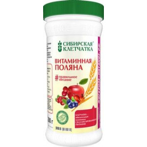 СИБИРСКАЯ КЛЕТЧАТКА ВИТАМИННАЯ ПОЛЯНА 280Г.