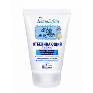 ФЛОРЕСАН БЕЛЫЙ ЛЕН ПИЛИНГ ОТБЕЛ. БЫСТРОГО ДЕЙСТВ. 100МЛ. Ф-34 [FLORESAN]